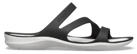 Crocs Swiftwater schwarz/weiß (Damen)