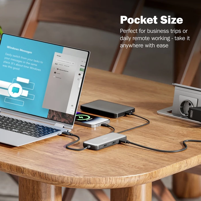 Digitus USB-C Docking Station 8-Port , USB-C 3.1 [Stecker]