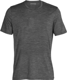 Icebreaker Merino Tech Lite II Funktionsshirt kurzarm gritstone heather (Herren)