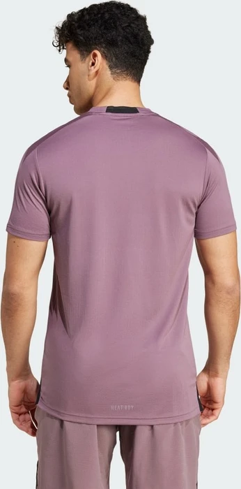 adidas Designed for Training HIIT Workout Heat.RDY Funktionsshirt kurzarm shadow fig (Herren)