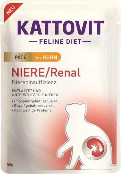 Finnern Kattovit Renal mit Huhn, 85g
