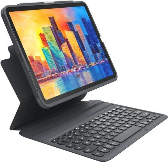 ZAGG Pro Keys für iPad Air 4, schwarz/grau, DE