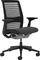Steelcase Think Bürostuhl mit Armlehnen, schwarz/anthrazit Vorschaubild