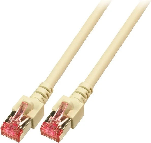 EFB Elektronik Patchkabel, Cat6, S/FTP, RJ-45/RJ-45, 0.25m, grau