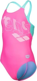 Arena Tales Badeanzug shocking pink/water (Junior)