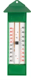 TFA Dostmann Thermometer grün, analog