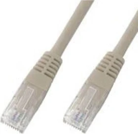 EFB Elektronik PVC CCA Patchkabel, Cat6, U/UTP, RJ-45/RJ-45, 3m, grau