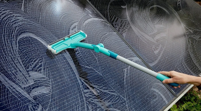 Leifheit 4in1 FlexReach Complete Fensterwischer-Set