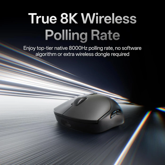 Rapoo VT2 Gen-2 8K Wireless Gaming Mouse schwarz, USB