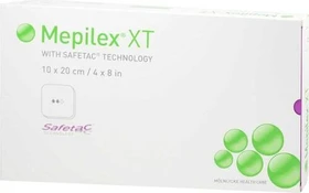 Mölnlycke Mepilex XT Schaumverband, 10 x 20cm, 5 Stück