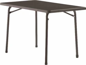 Sieger Garten mecalit-Pro Klapptisch 115x70cm eisengrau/schieferdekor anthrazit