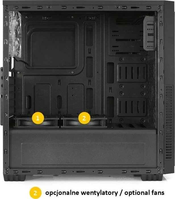 Endorfy SilentiumPC Regnum RG1W Pure Black, Acrylfenster