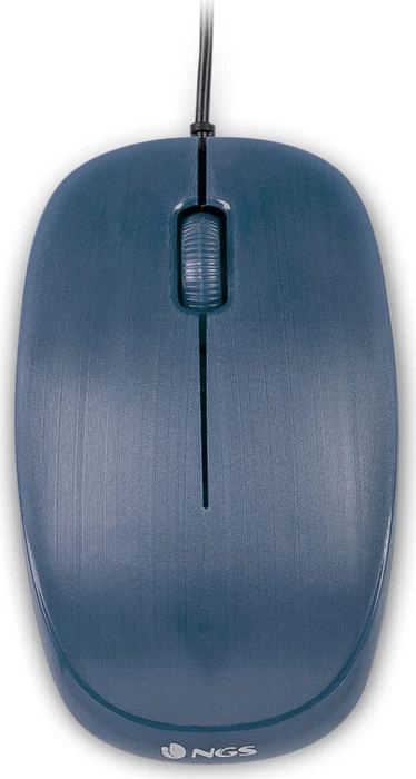 NGS Flame Wired Mouse blau, USB
