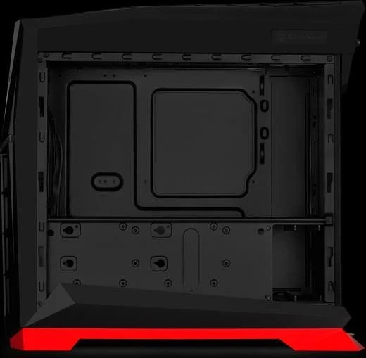 SilverStone Raven X RVX01 rot, Acrylfenster