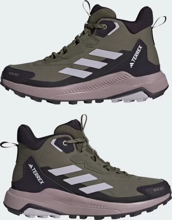 adidas Terrex Anylander Mid Rain.RDY olive strata/silver dawn/amber tint (Damen)