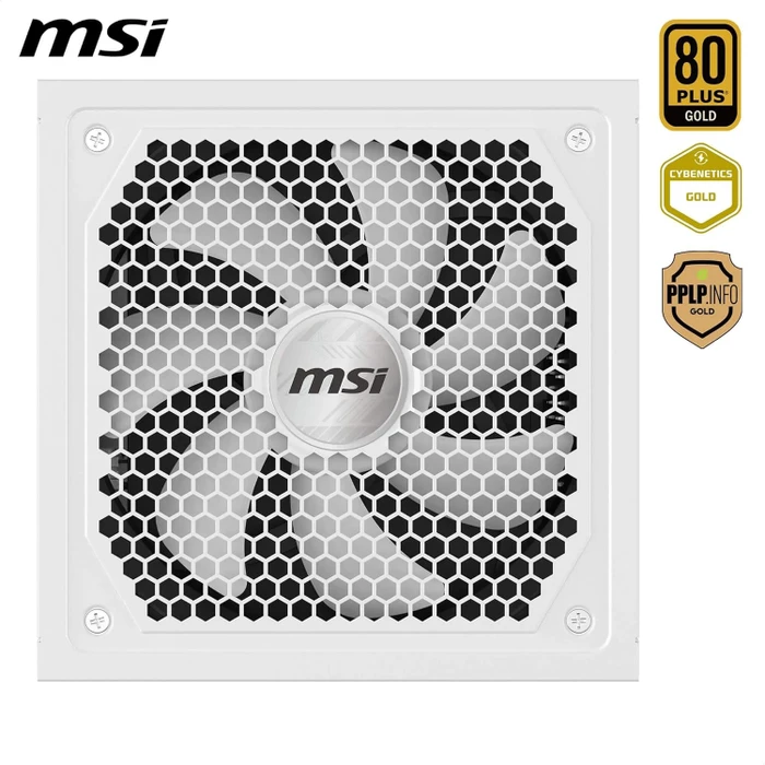 MSI MAG A1000GL PCIE5 White 1000W, ATX 3.1