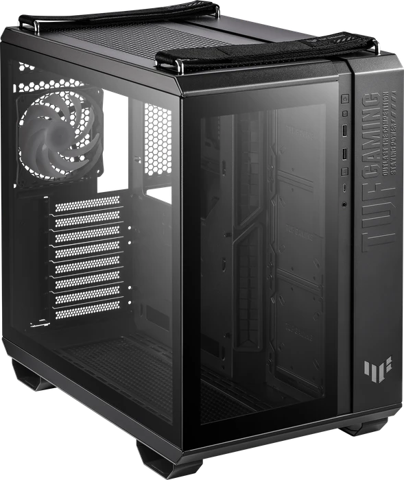 ASUS TUF Gaming GT502 Plus Black, Glasfenster