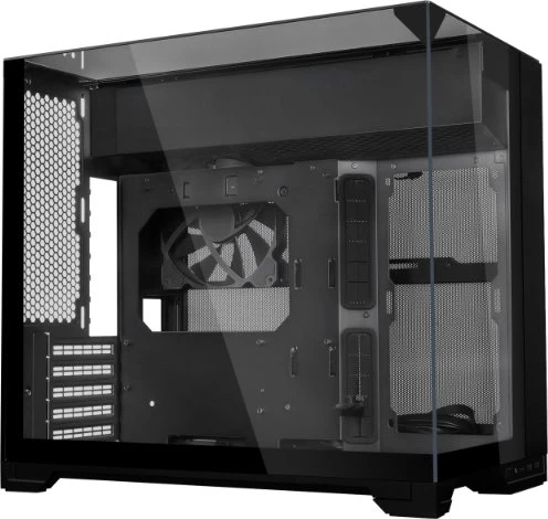 Lian Li O11 Vision-M, schwarz, Glasfenster