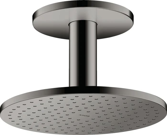 Hansgrohe Axor ShowerSolutions Kopfbrause 250 2jet mit Deckenanschluss polished black chrome