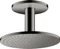 Hansgrohe Axor ShowerSolutions Kopfbrause 250 2jet mit Deckenanschluss polished black chrome Vorschaubild