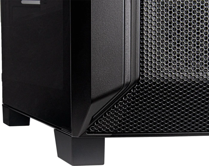 SilverStone Fara 312, schwarz, Glasfenster