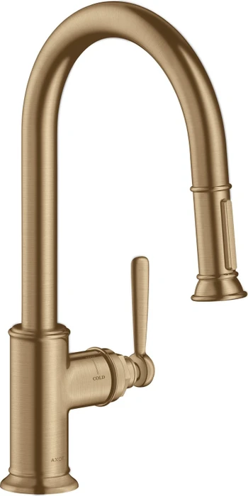 Hansgrohe Axor Montreux 260 mit Ausziehbrause brushed bronze