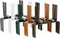 Siena Garden Blumenkastenhalter H-Form für Brüstungen 18x17x4cm Vorschaubild