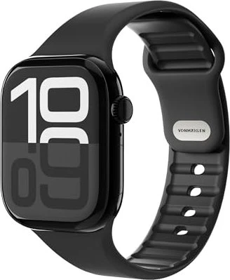 Vonmählen Classic Band 2 für Apple Watch (40mm/41mm/42mm) schwarz