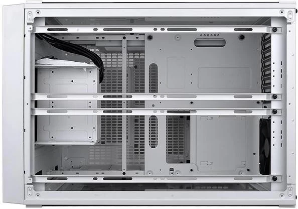 Thermaltake Core X5 Tempered Glass Snow Edition weiß, Glasfenster