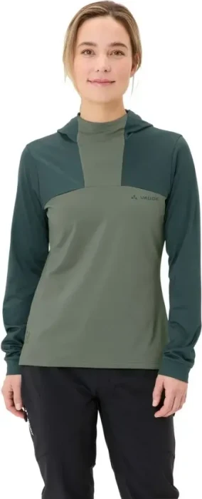 Vaude Qimsa Hoody Trikot langarm deep pond (Damen)