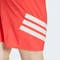 adidas 3-Streifen 8-Inch Badeshorts semi lucid red/white (Herren) Vorschaubild