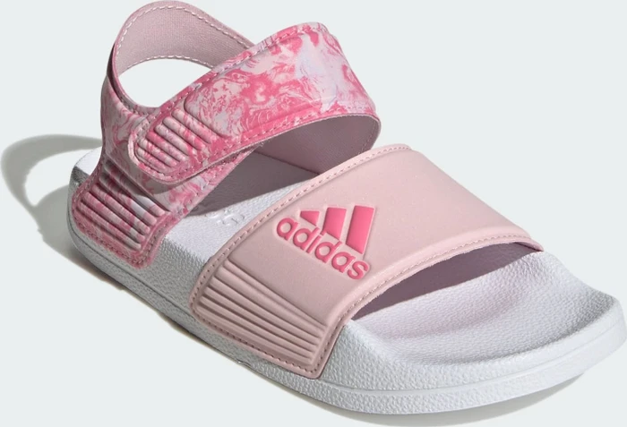 adidas Adilette Sandale clear pink/pink fusion/cloud white (Junior)