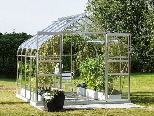 Vitavia Dione 6700 ESG 3mm Gewächshaus alu