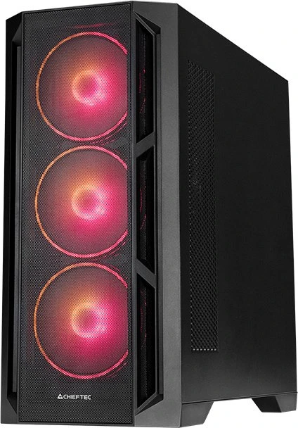 Chieftec GA-01B-L Apex Lumo, Glasfenster
