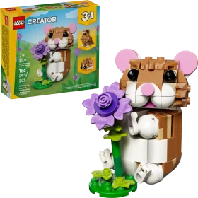LEGO Creator 3in1 - Niedlicher Hamster mit Blume