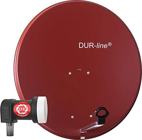 Dura-Sat MDA 80 ziegelrot - 1 Teilnehmer Set