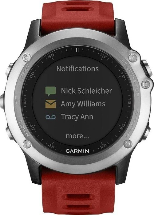 Garmin Fenix 3 - Performer Bundle silber