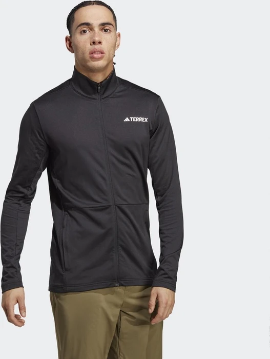 adidas Terrex Multi Full-Zip Fleece Jacke schwarz (Herren)