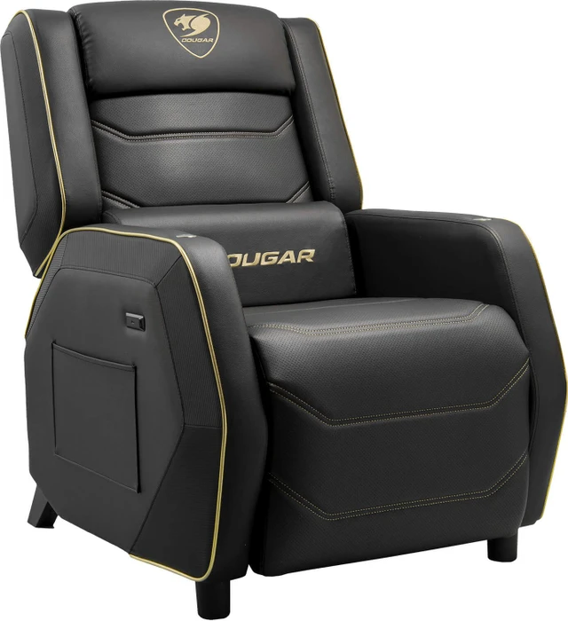 Cougar Ranger Pro Royal Gaming-Sofa, schwarz/gold