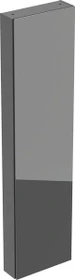 Geberit iCon Hochschrank 45x180x15cm, 1 Türe, Korpus: lava/lackiert matt, Front: lava/Glas glänzend