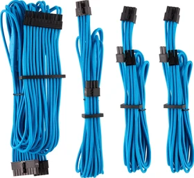 Corsair PSU Cable Kit Type 4 - Starter Kit - Gen4, blau