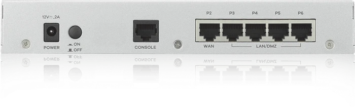 Zyxel VPN Firewall ATP100 Firewall, 5x RJ-45, 1x SFP, Service Bundle, 1 Jahr Gold Security, V2