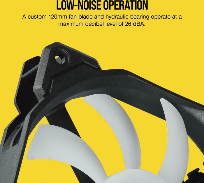 Corsair SP Series iCUE SP120 RGB PRO Performance Fan, 120mm