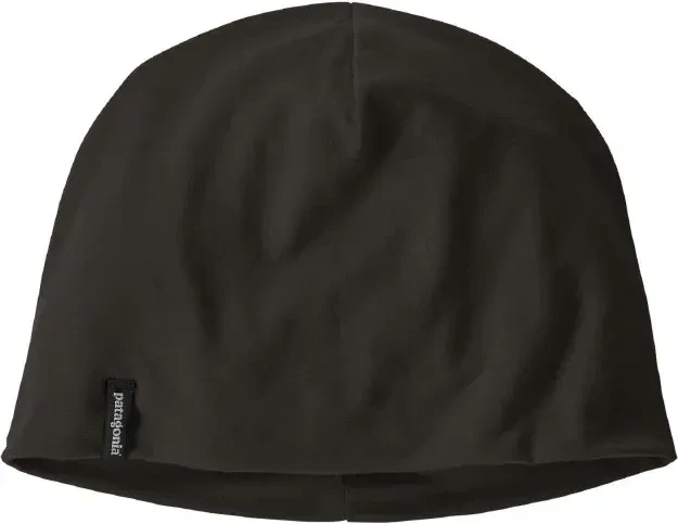 Patagonia Overlook Merino Wool Liner Beanie schwarz
