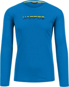 Karpos Loma Funktionsshirt langarm indigo bunting/high visibility (Herren)