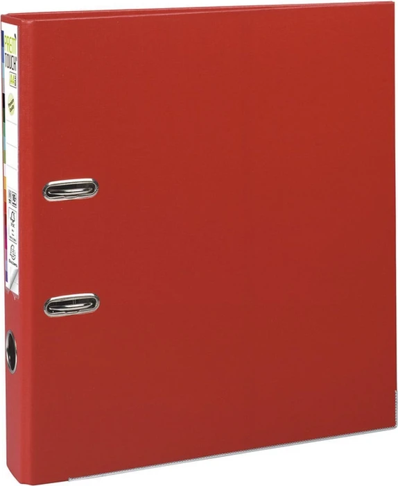 Exacompta Maxi Prem'Touch Ordner 2-Ring, 50mm, A4, rot (53145E)