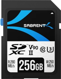 Sabrent Rocket V90 R280/W250 256GB, UHS-II U3, Class 10