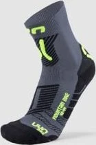 UYN Mountainbike Fahrradsocken anthracite/yellow flou (Herren)