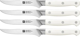 Zwilling Pro le blanc Steakmesser weiß, 4 Stück