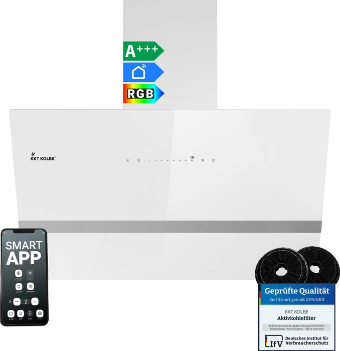 KKT Kolbe EASY8005WM Wand-Dunstabzugshaube